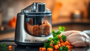 Mini Food Processor or Chopper for Pet Food Prep