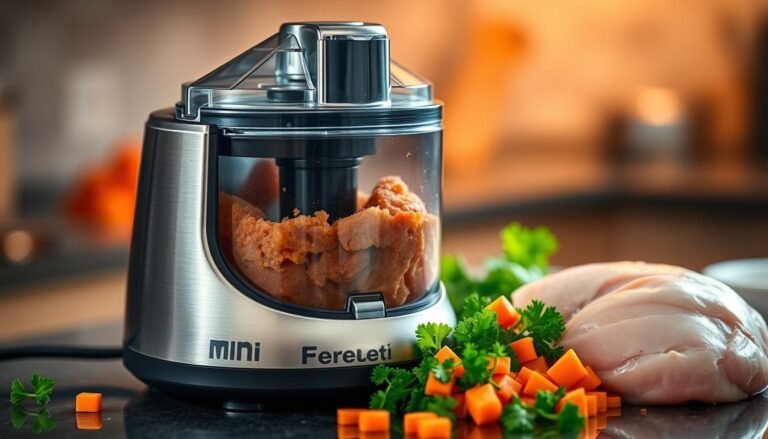 Mini Food Processor or Chopper for Pet Food Prep
