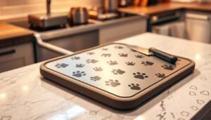 Non-Slip Cutting Board for Safe Pet Food Preparation