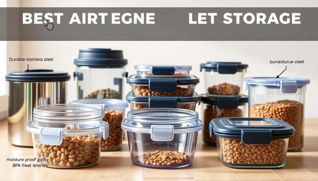 best airtight pet food containers