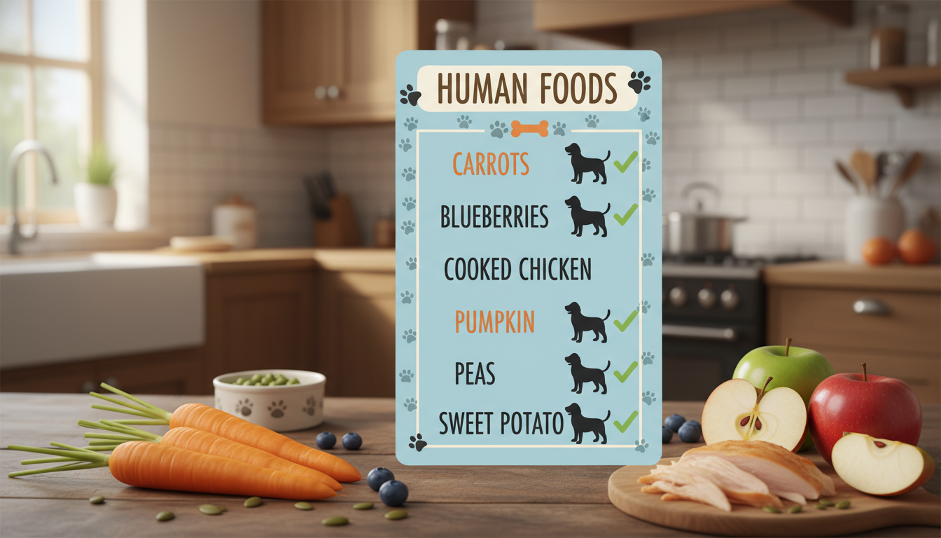 human foods safe for dogs list