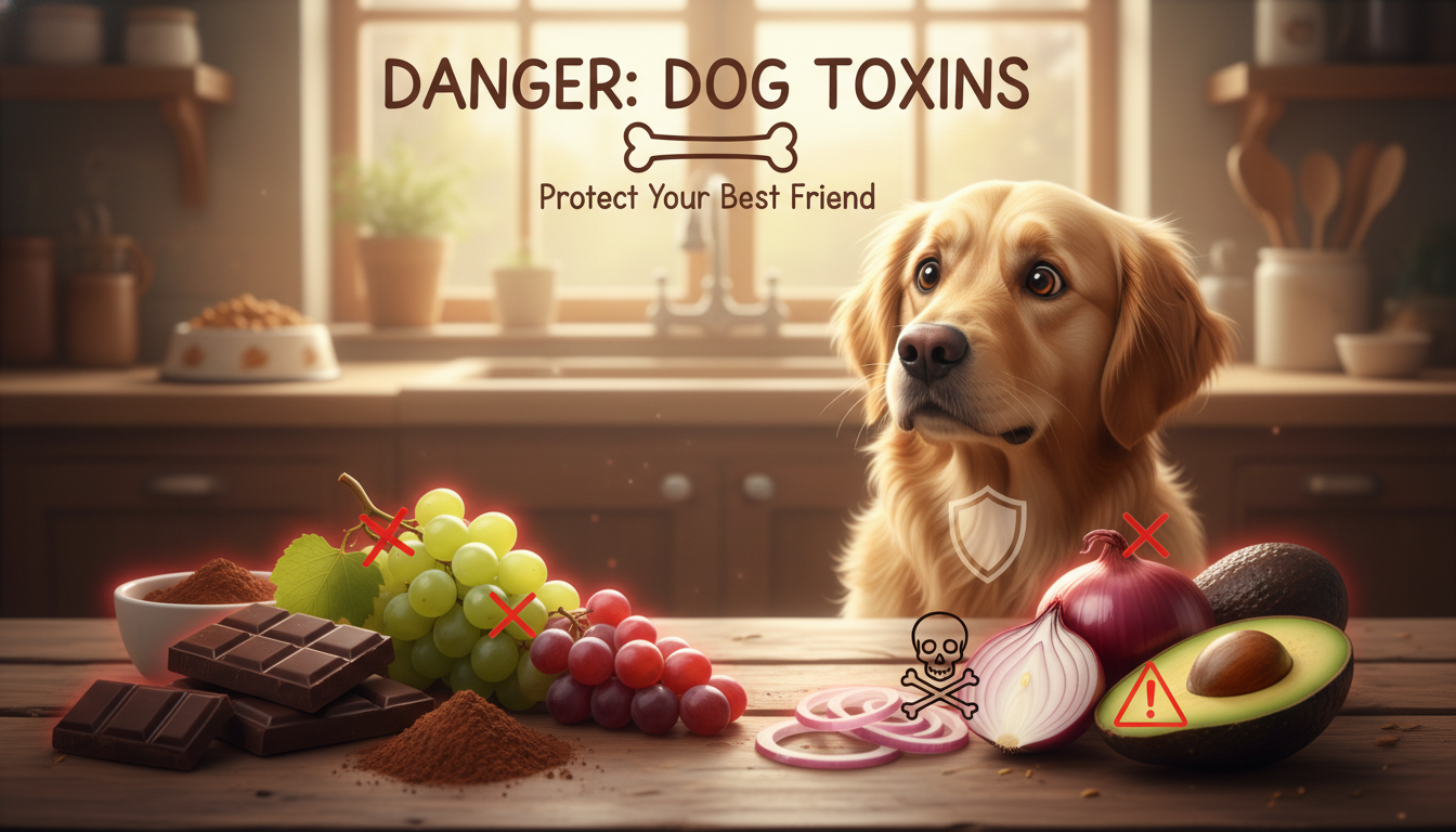 human foods toxic to dogs list