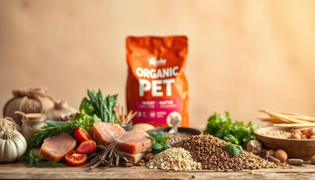 organic vs. commercial pet food differences