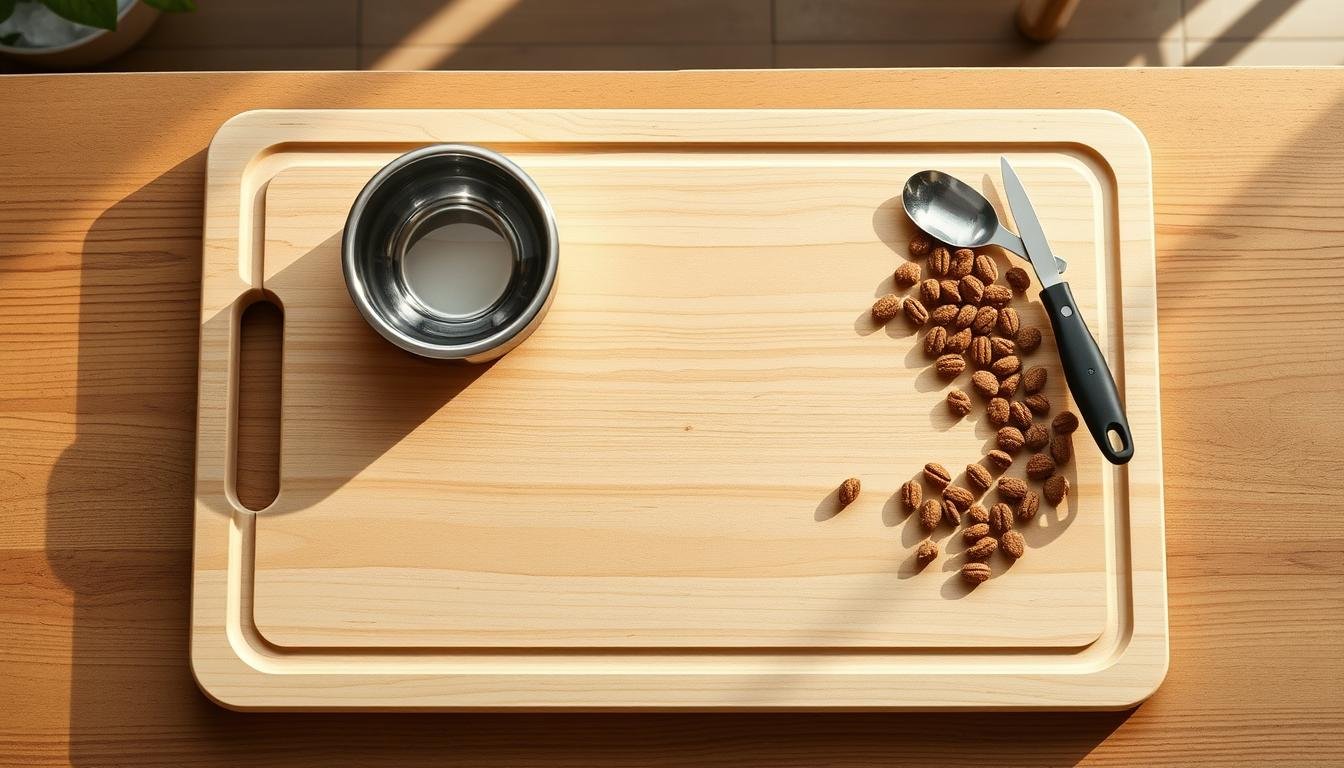 pet feeding safety board