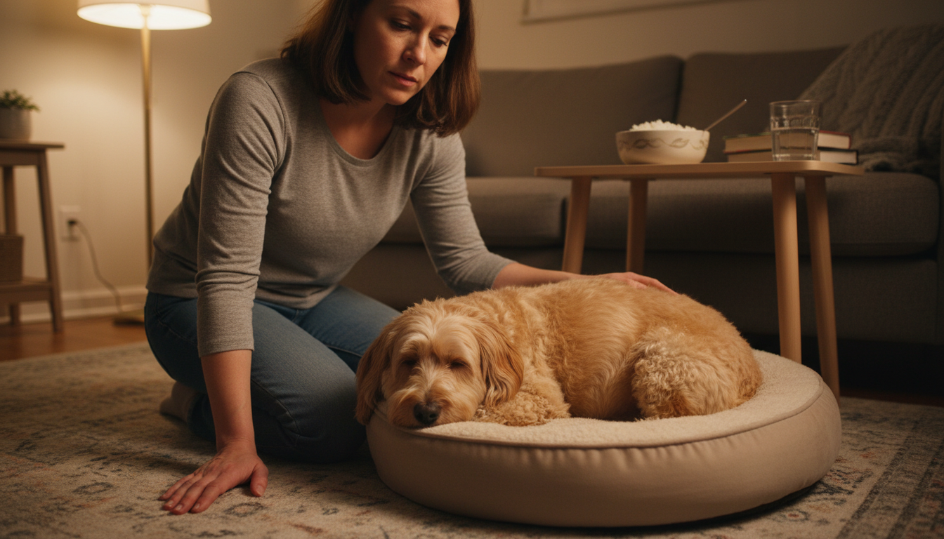 pet stomach upset diet symptoms