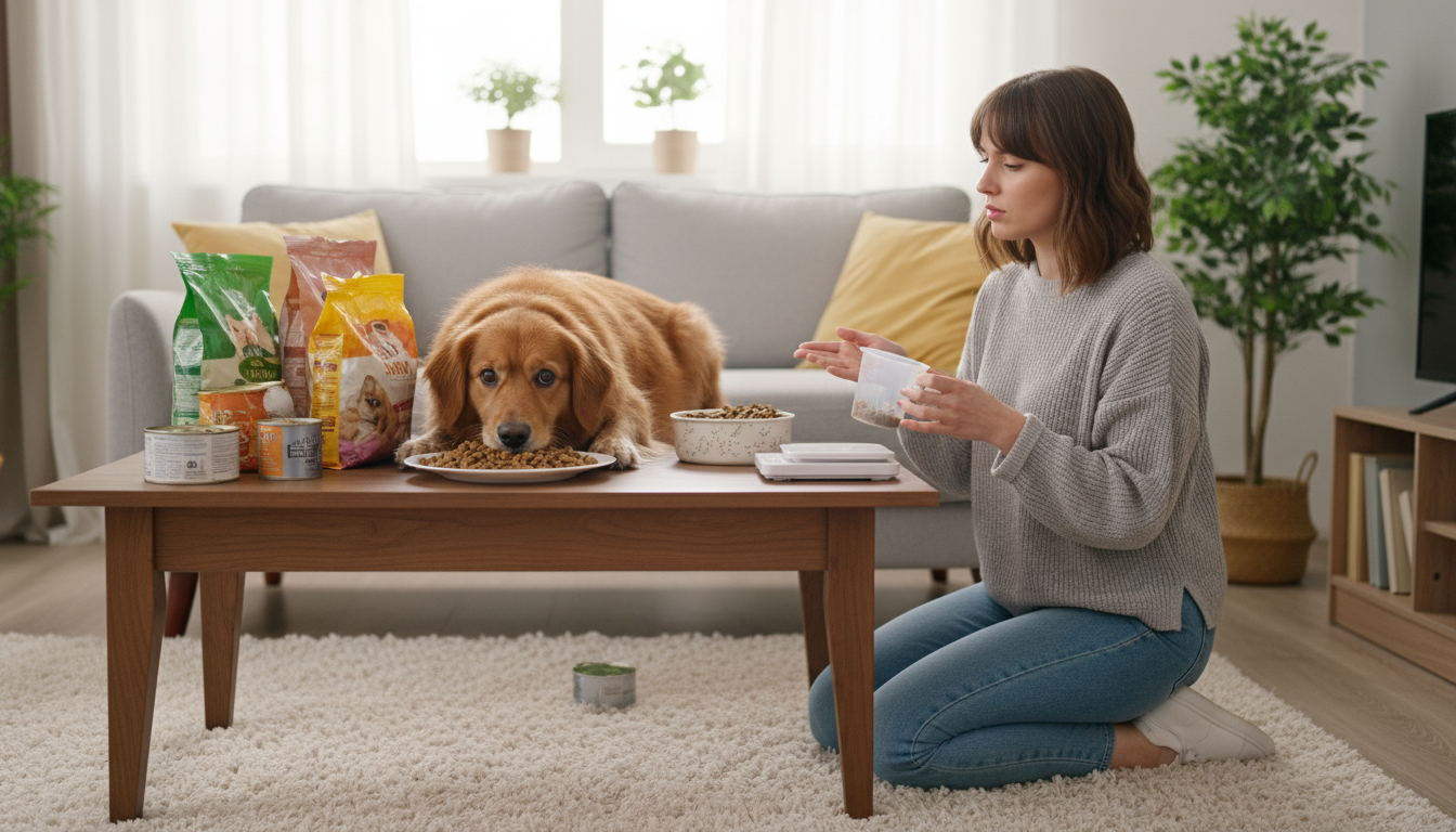 pet weight gain causes from portion estimation