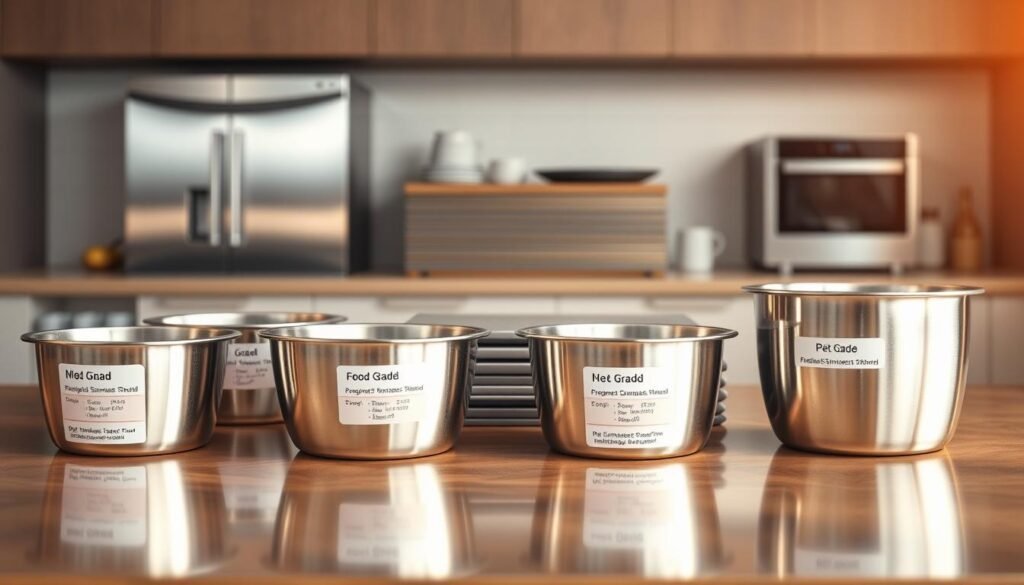stainless steel grades for pet food safety